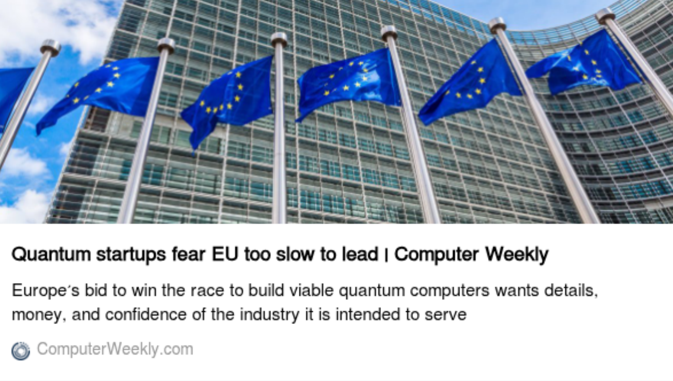 Equal1 coverage, Computer Weekly